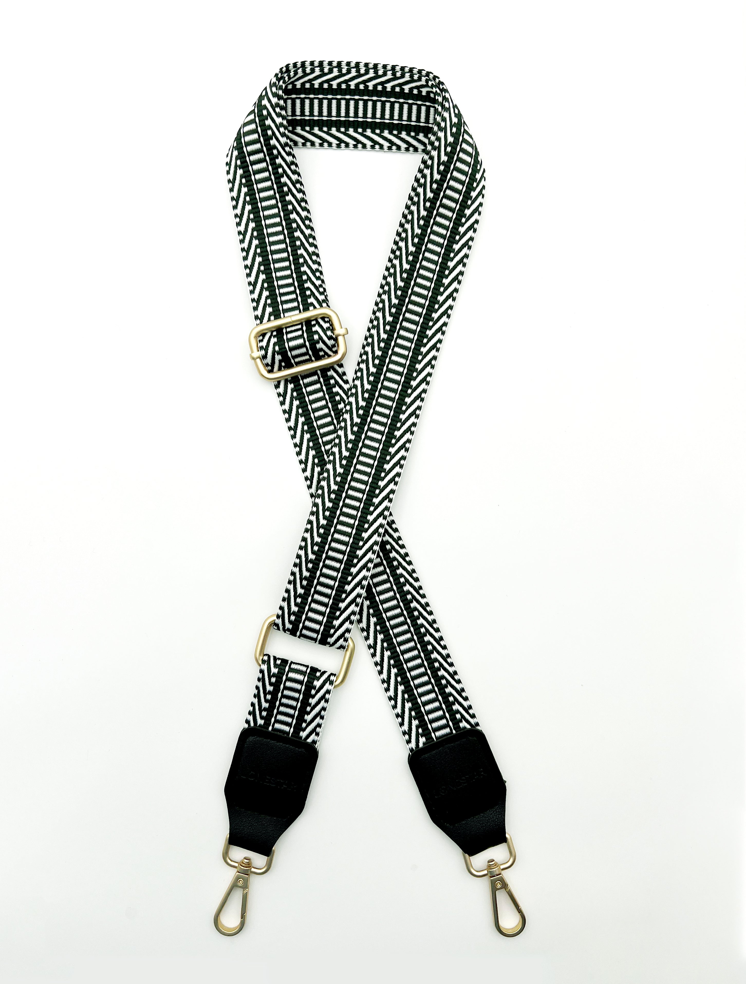 Fabric Green White Blend Strap