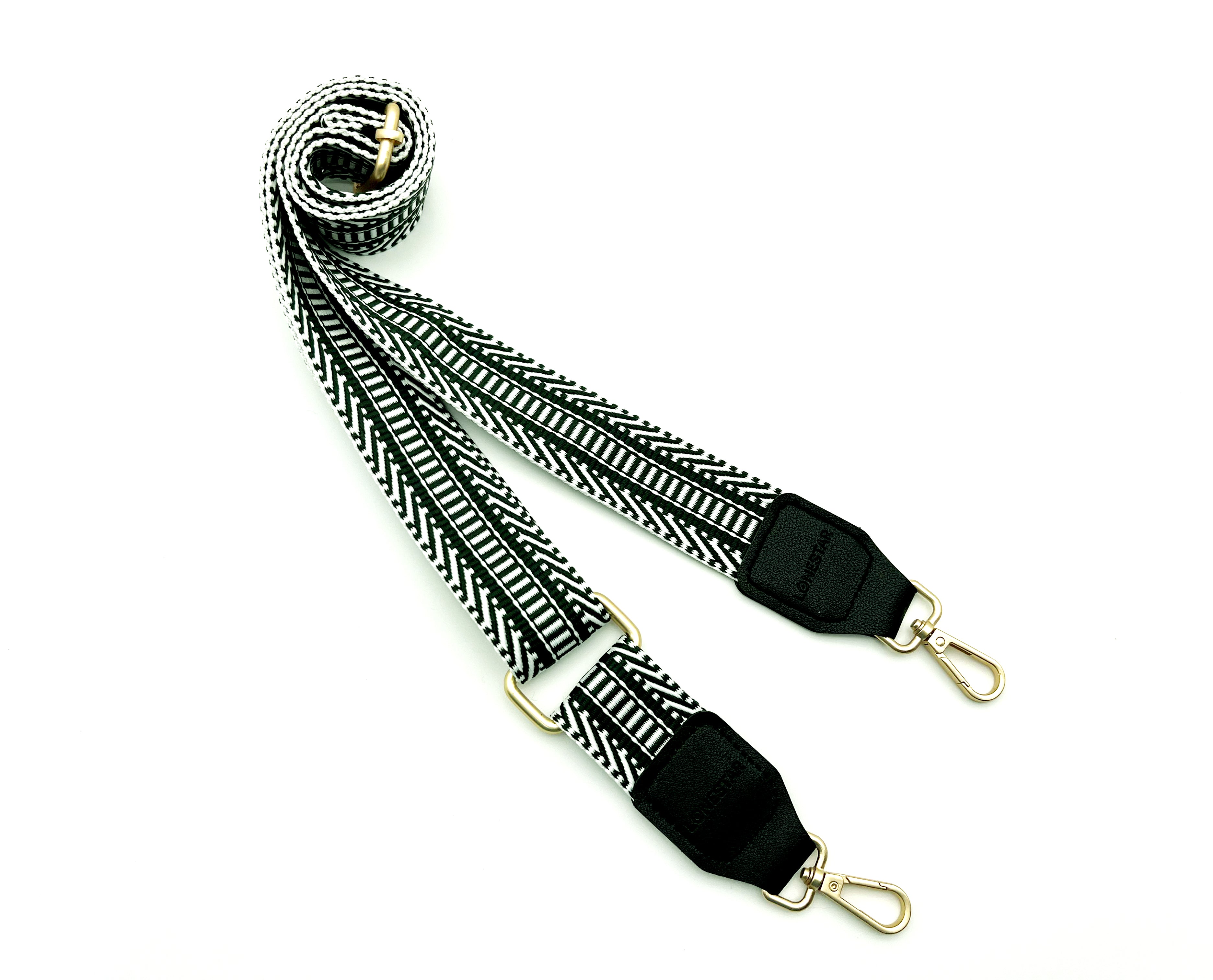 Fabric Green White Blend Strap