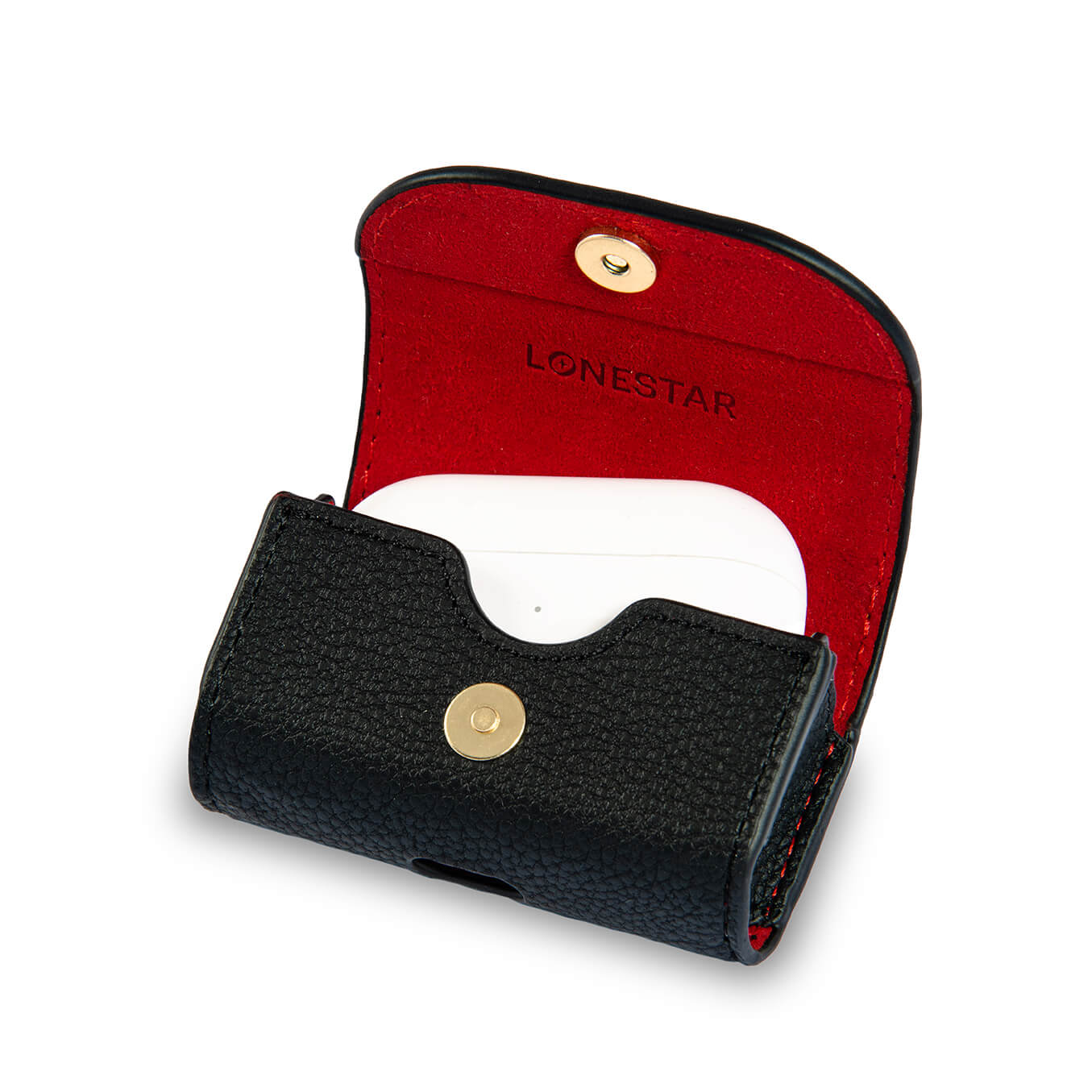 Airpod Pro 1st & 2nd Generation Case Black Leather