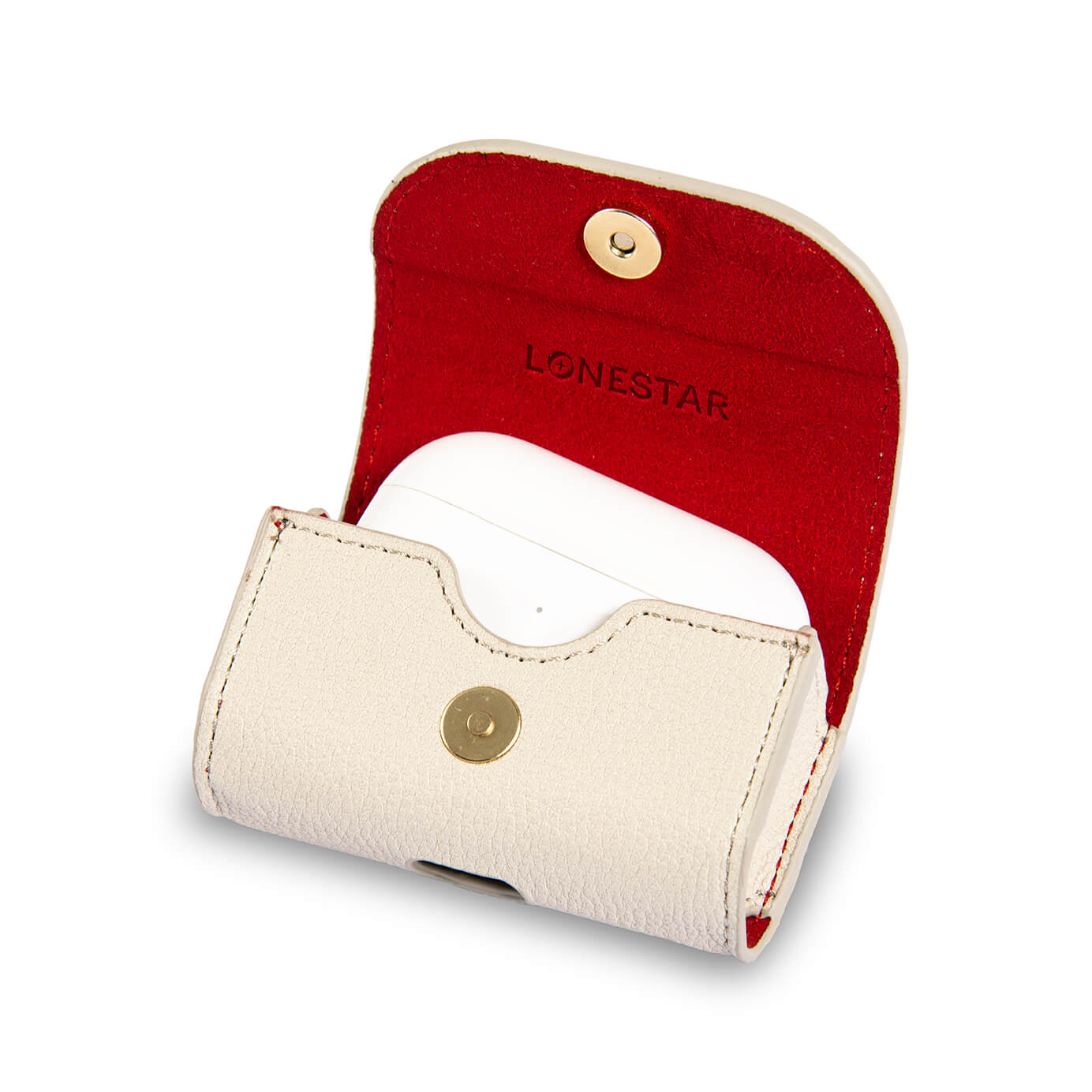 Airpod Pro 1st & 2nd Generation Case Leather Stone