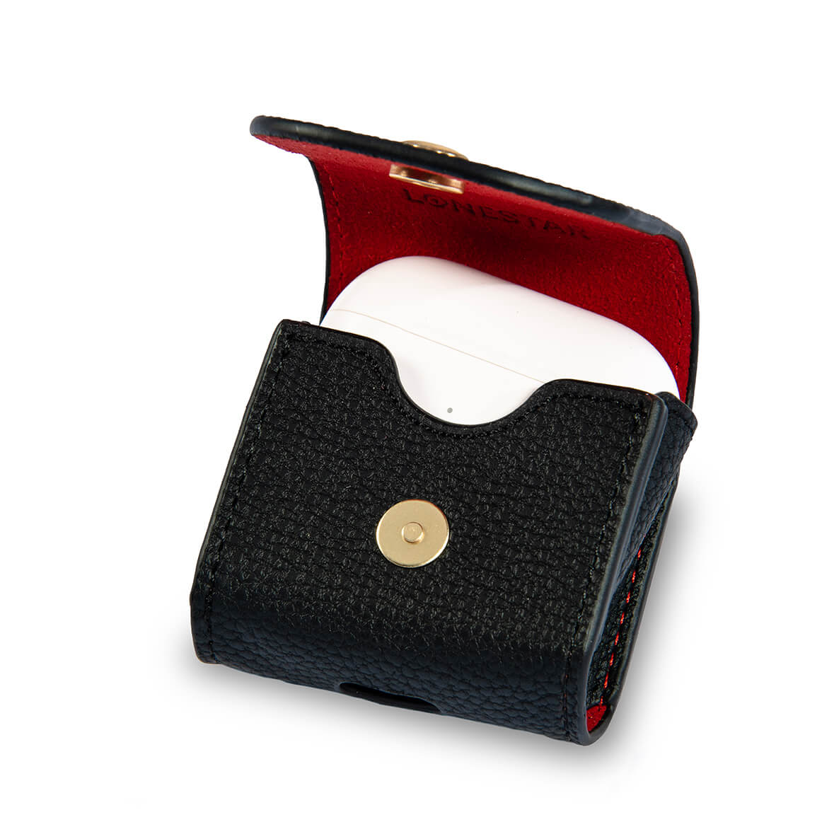 Airpod Case 1st & 2nd Generation Black Leather