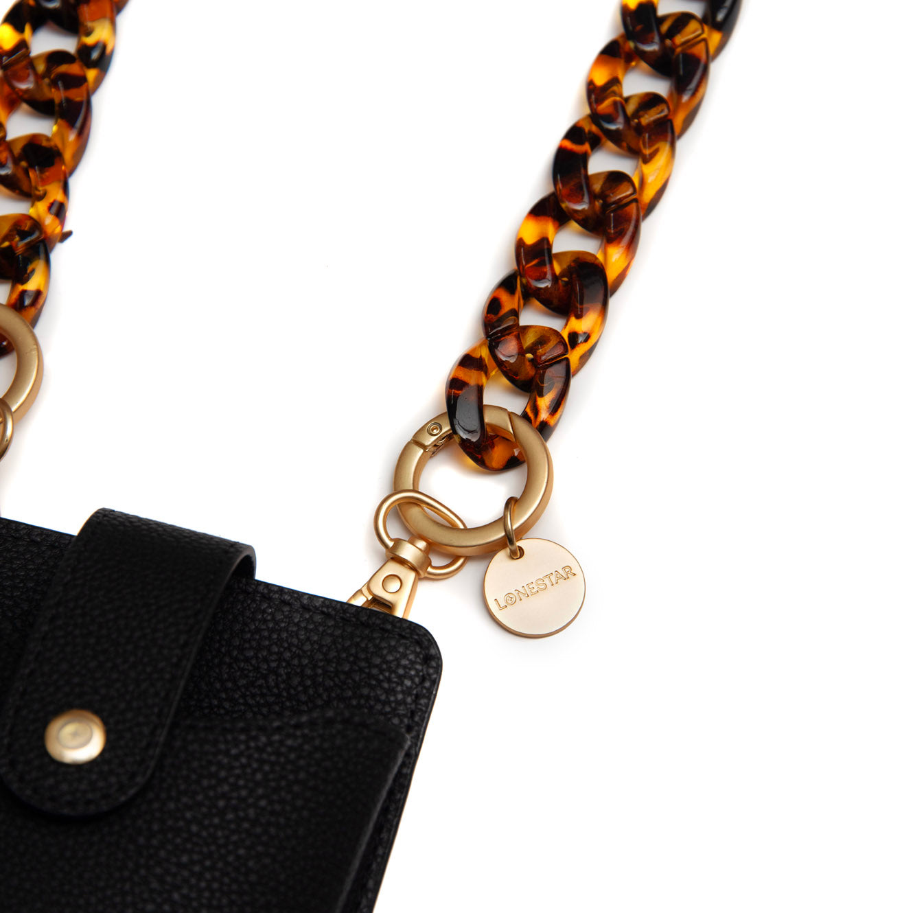 Tortoise Resin Strap