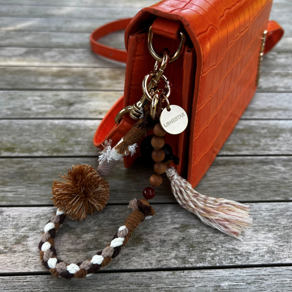 Boho Bag Charm - Earth