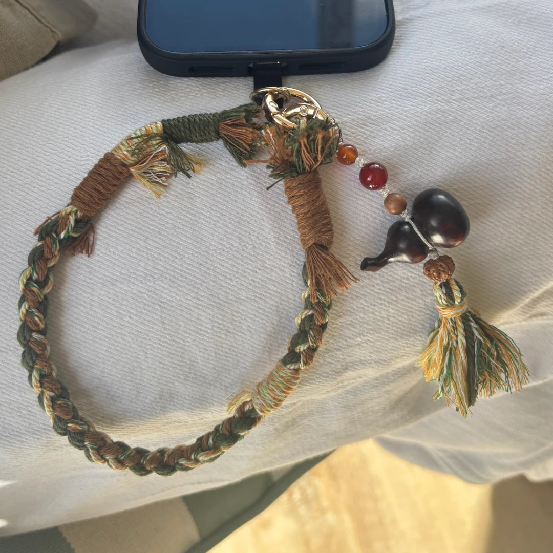 Boho Forest Wristlet