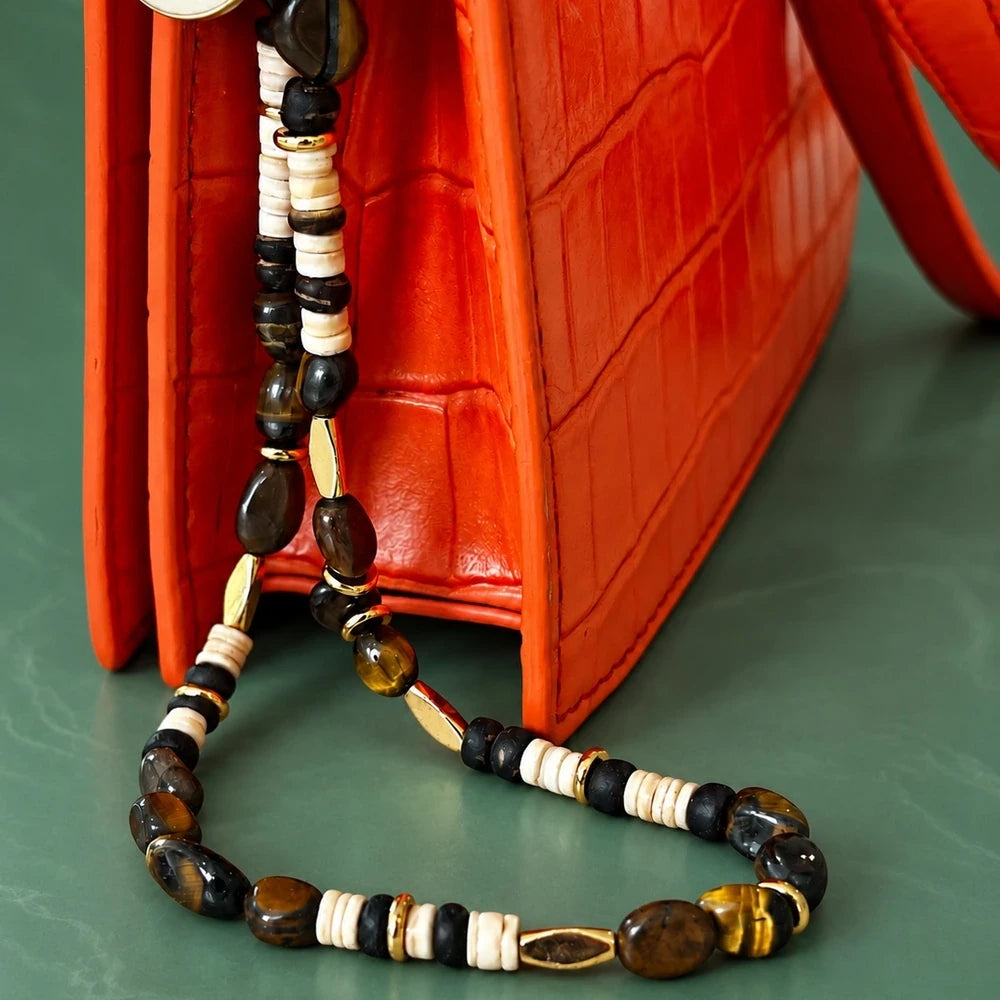 Nomad Bag Charm - Havana