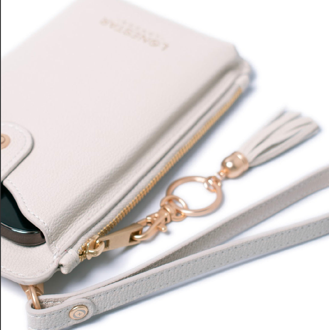 Stone Tassel Keyring