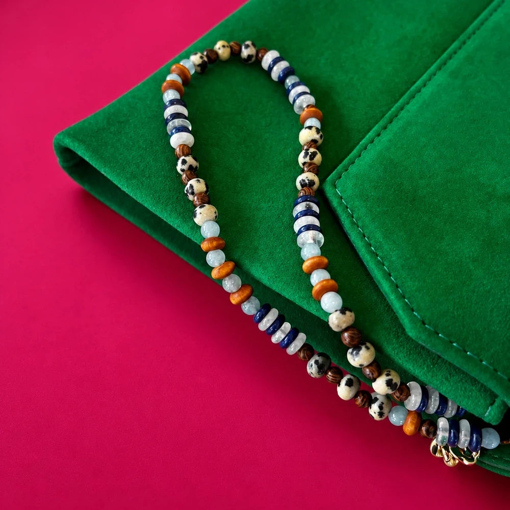 Nomad Bag Charm - Santorini