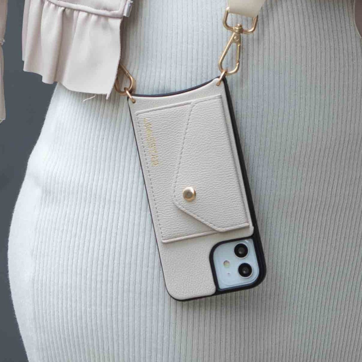 Electra iPhone 12 Pro Max Case Leather Stone