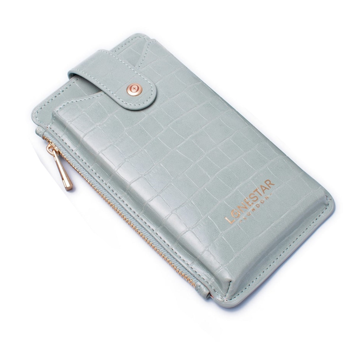 Alya Phone Case Bag Leather Vintage Teal