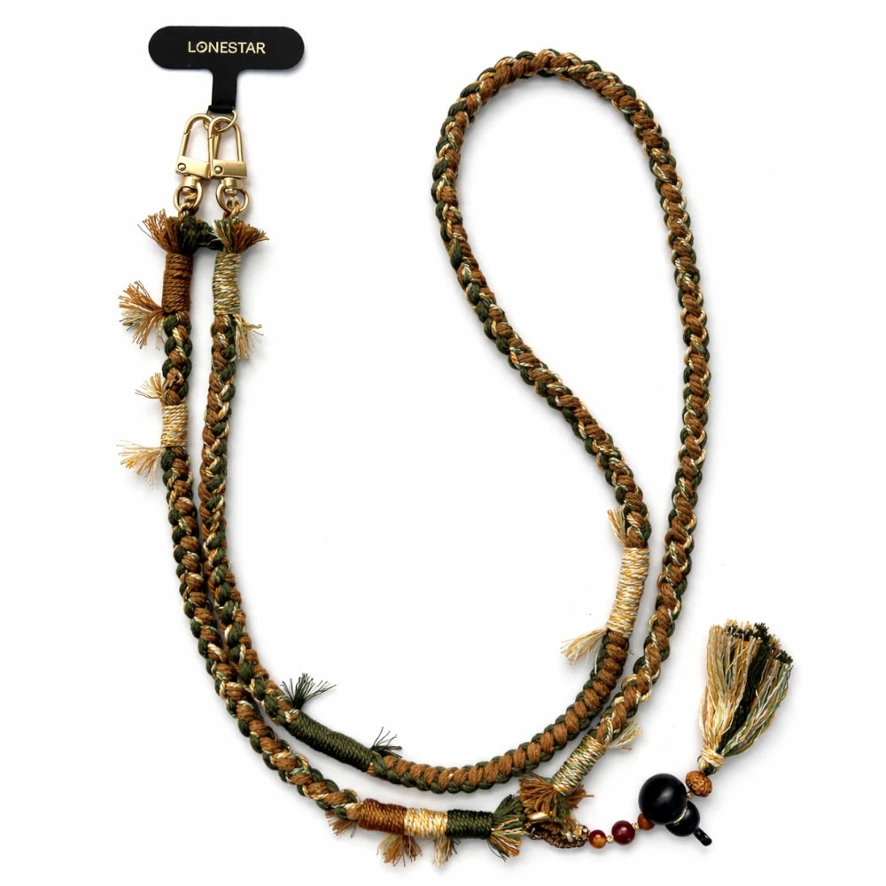 Boho Moss Lanyard