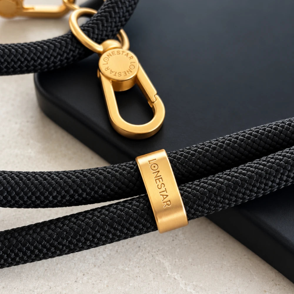 Lux Noir Lanyard