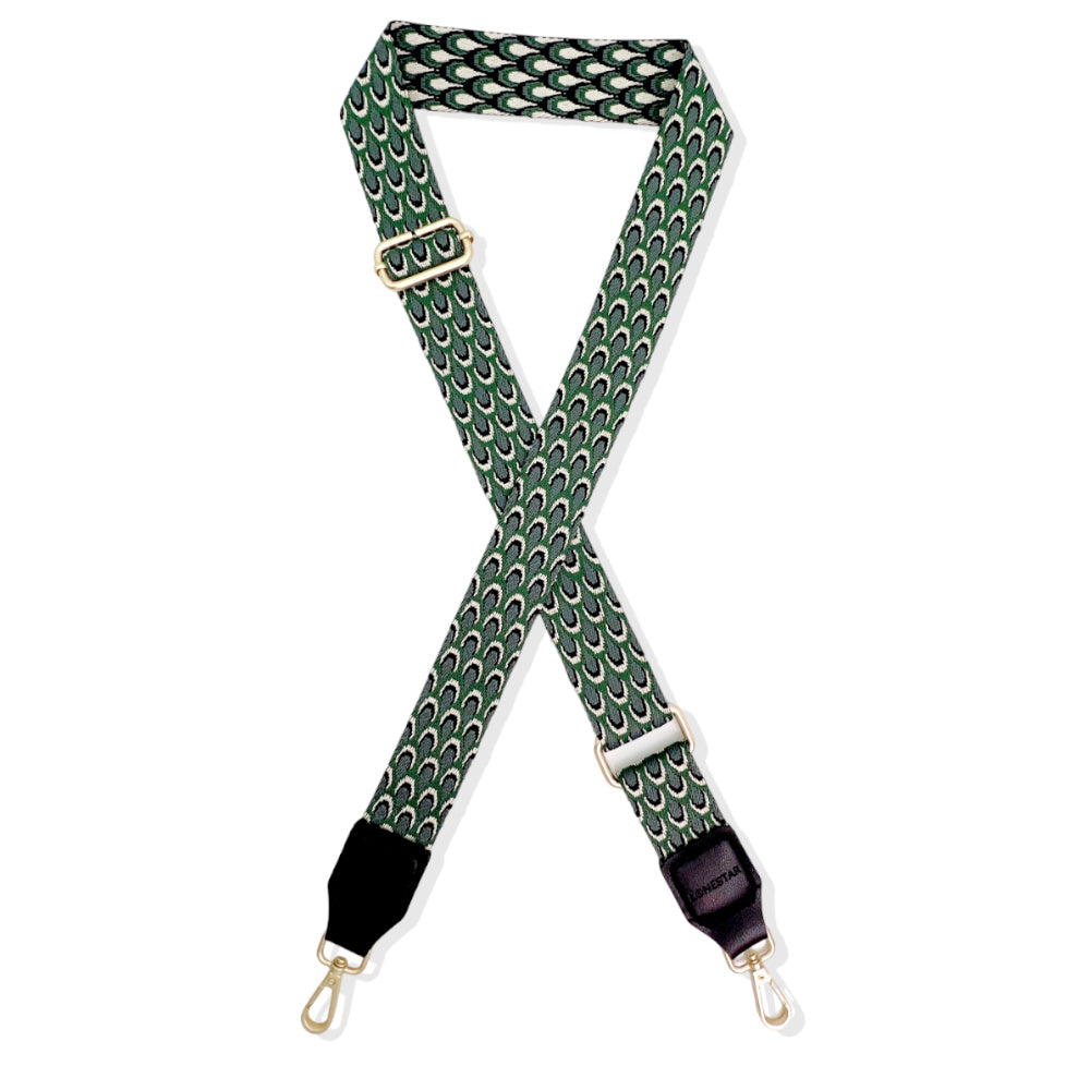 Fabric Green Peacock Strap