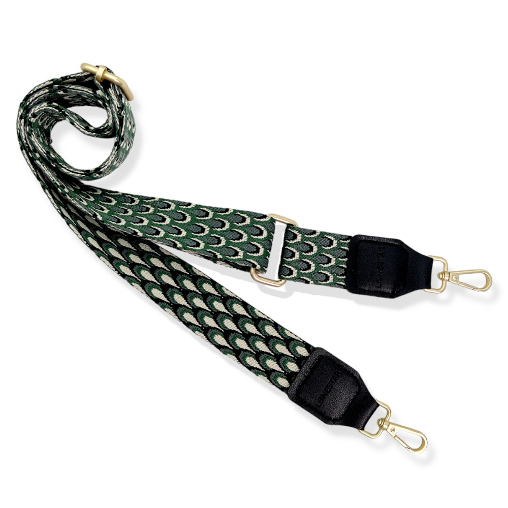 Fabric Green Peacock Strap