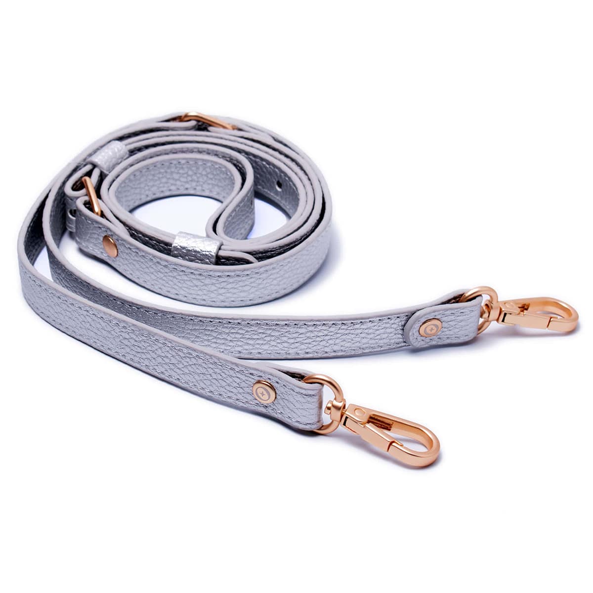 Silver Leather Strap