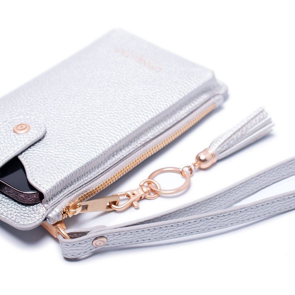 Silver Tassel Keyring