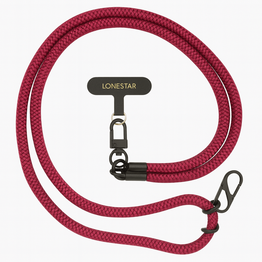 StrapFusion Rope Lanyard Plum