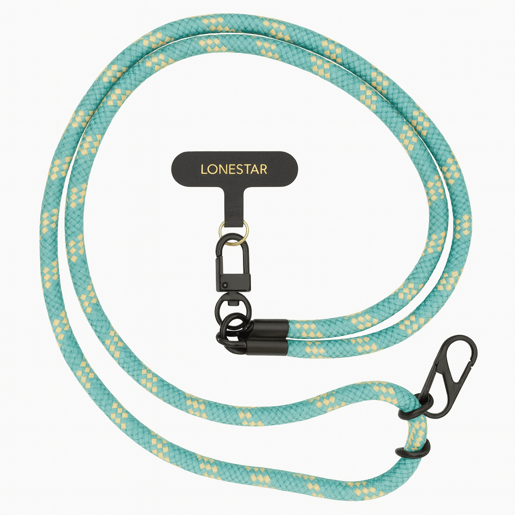 StrapFusion Rope Lanyard Mint Lemon