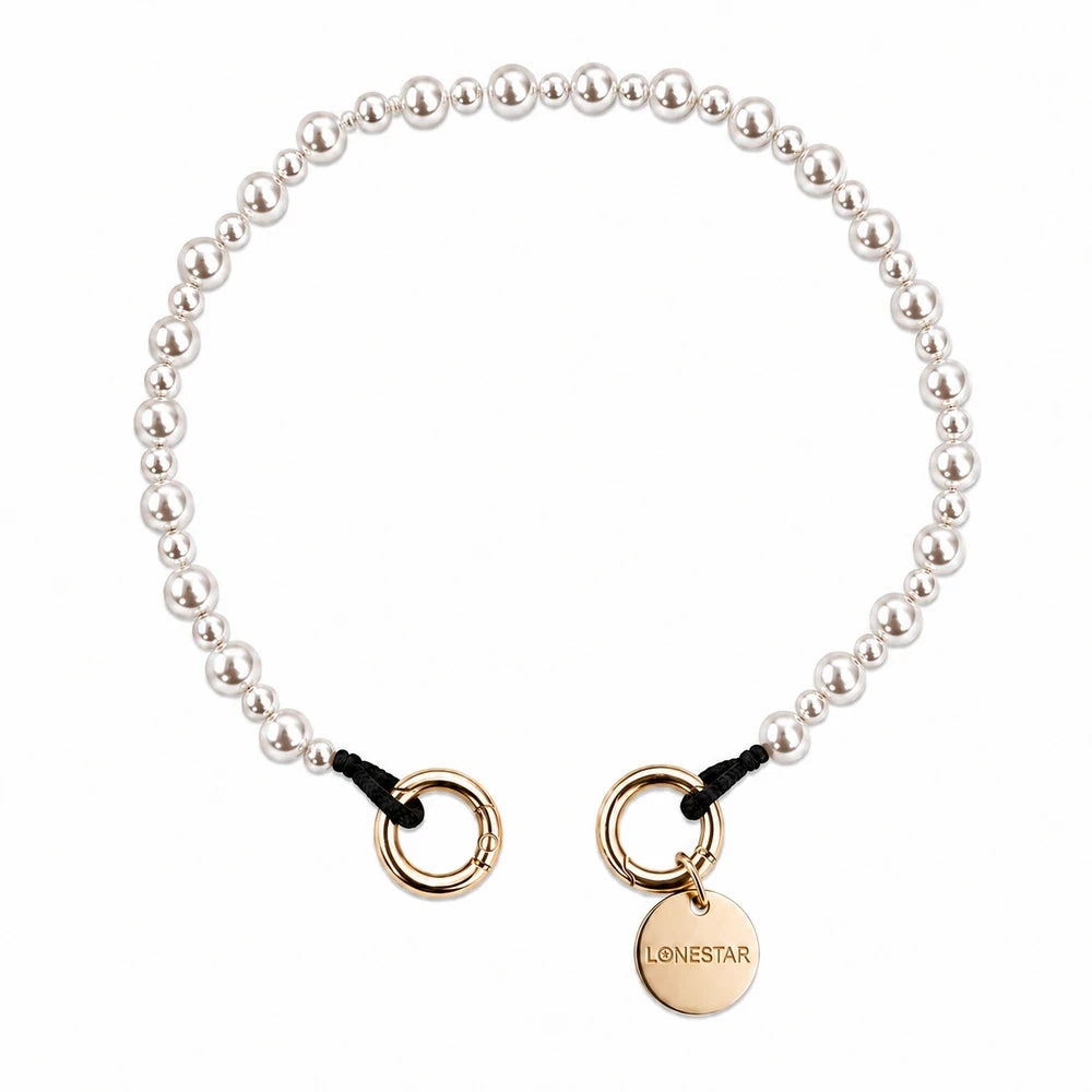 Nomad Bag Charm - Pearl