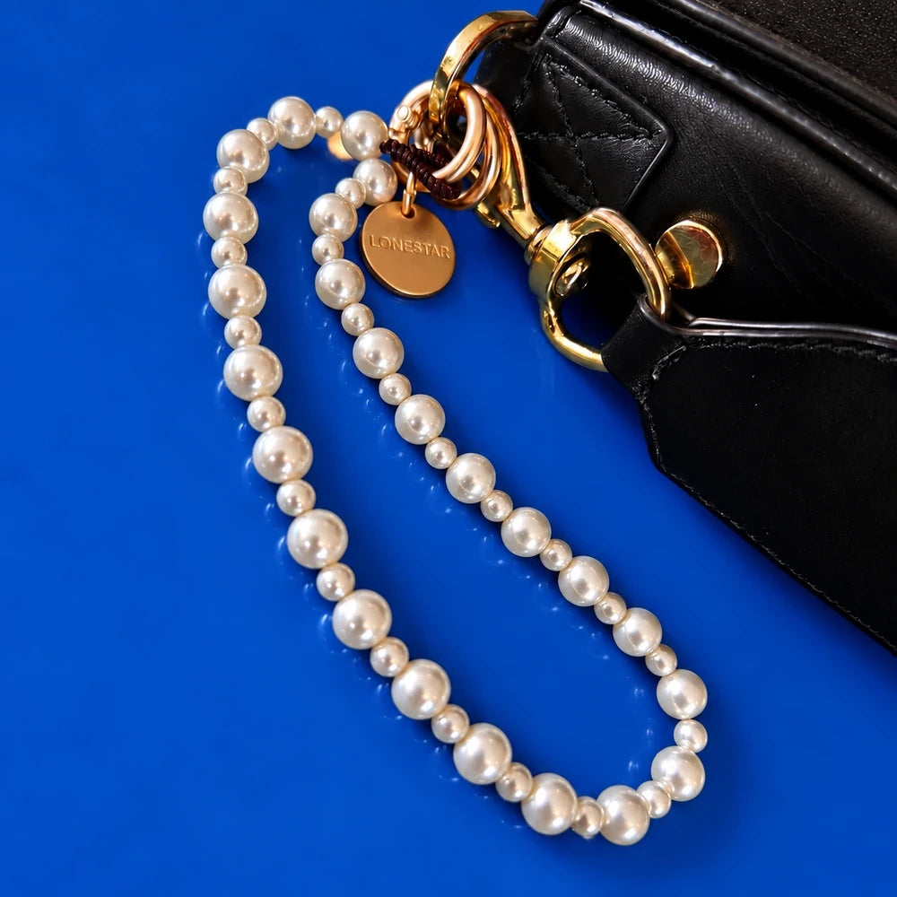 Nomad Bag Charm - Pearl