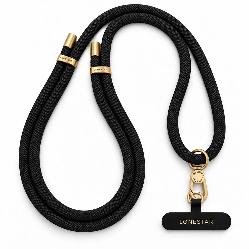 Lux Noir Lanyard