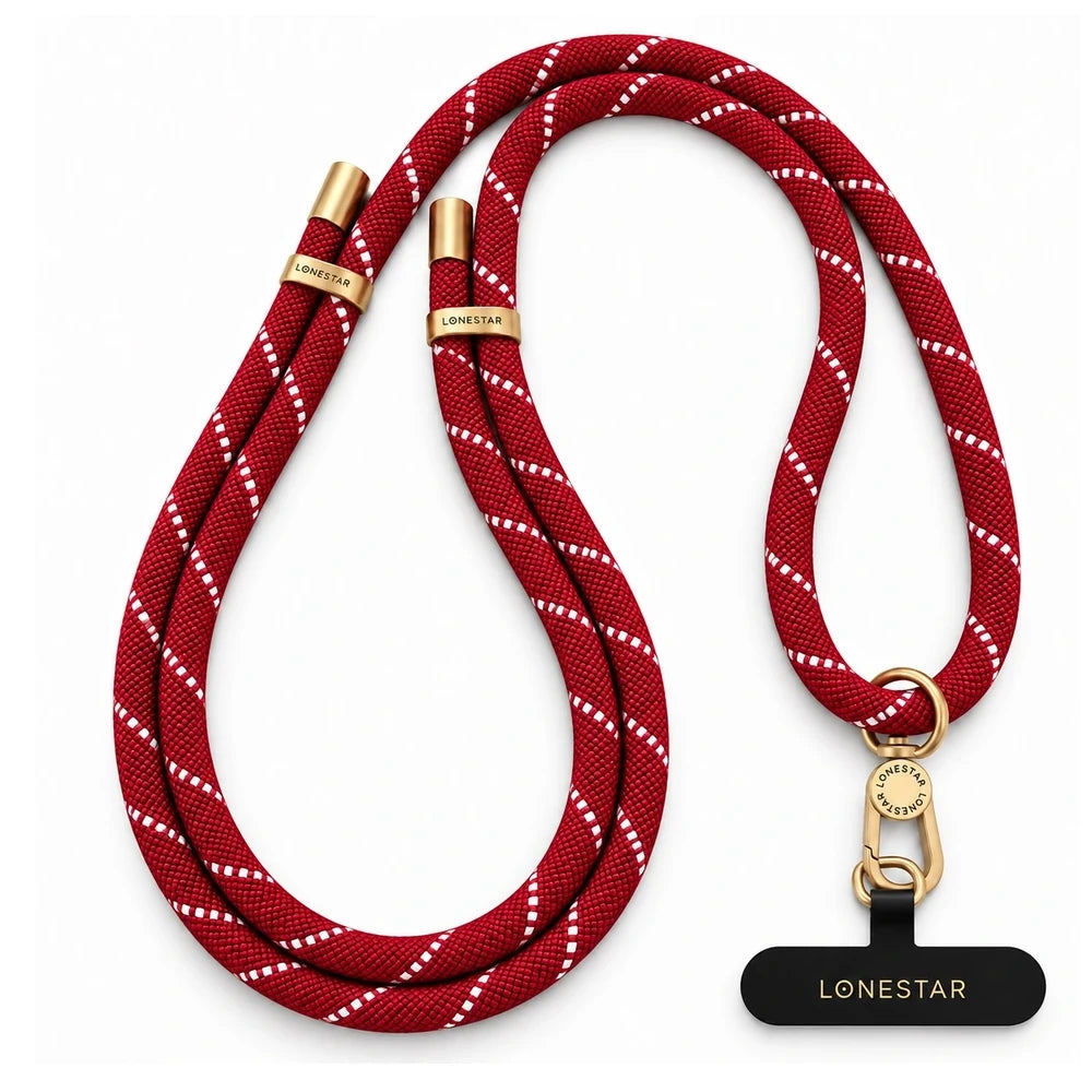 Lux Bordeaux Lanyard